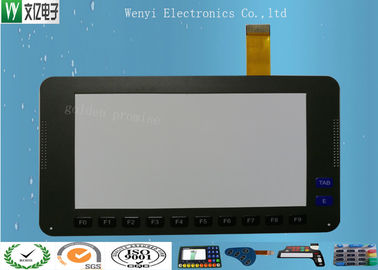 制御キーパッドのゆとりLCDの容量性接触膜のMolexのコネクター1.27mmピッチ