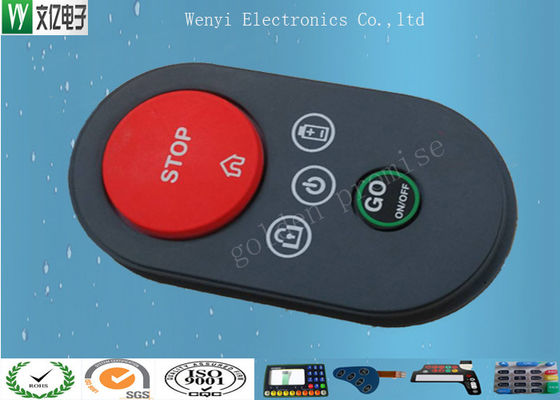 P+Rキー シリコンゴムキーパッド 40度